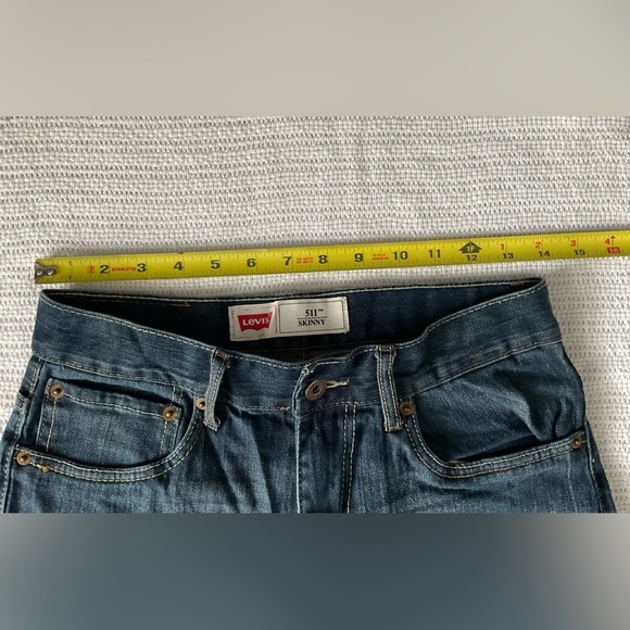 Levi's Blue Classic Skinny Jeans - Picture 6 of 9